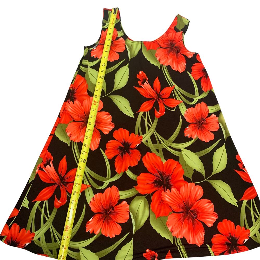 Vintage Hawaiian Floral Tent Dress Aloha Dress | Women's Medium | BaBa - Picture 5 of 5